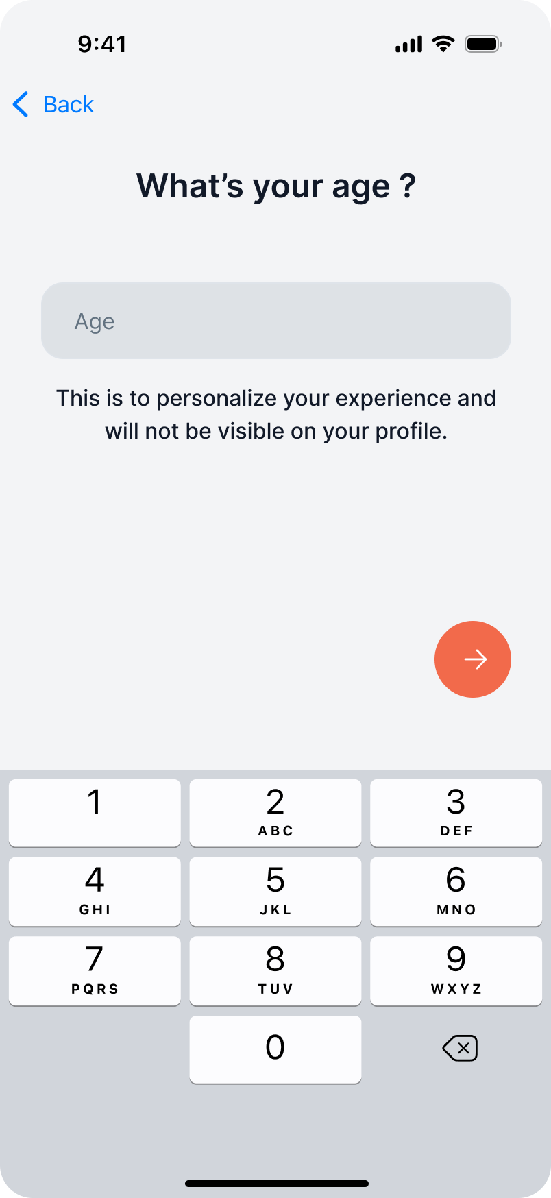 Age screen