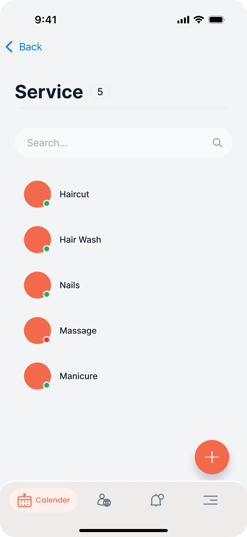 Company screen 21