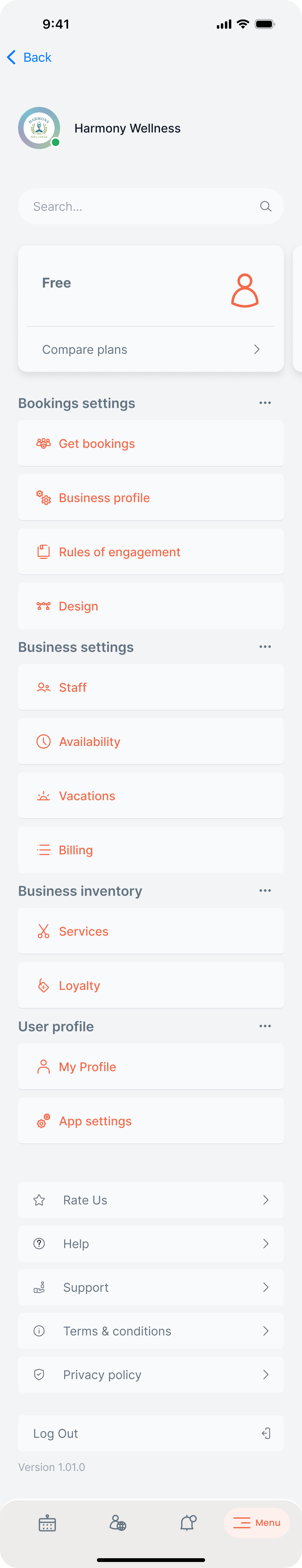 Company screen 30