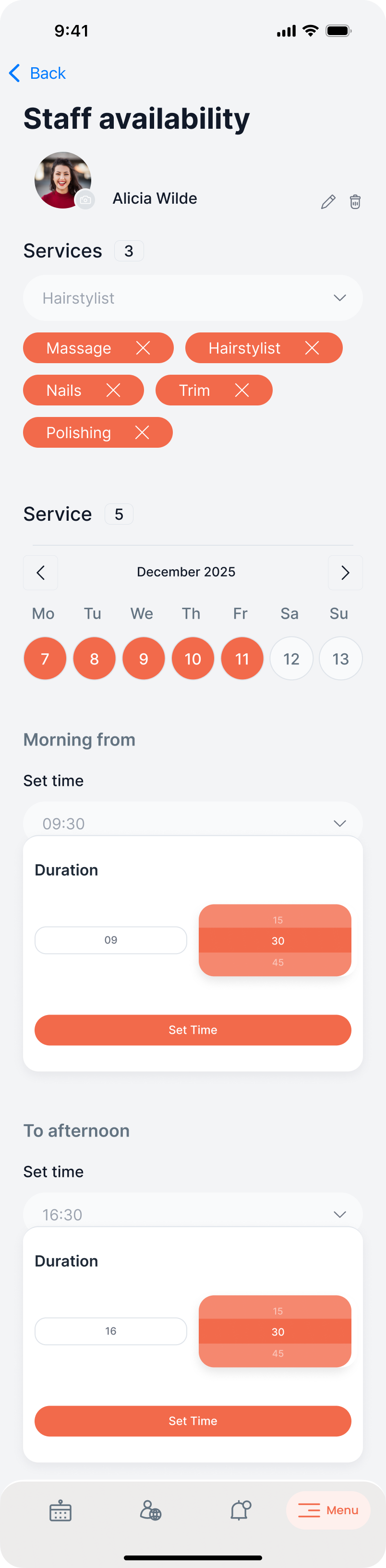 Company screen 32