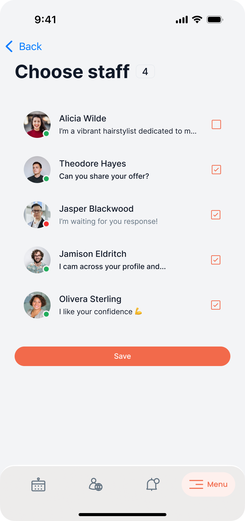 Company screen 39