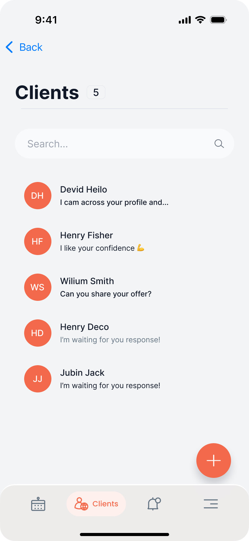Company screen 6